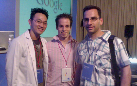 Isma y José Carlos en el Google Developer Day